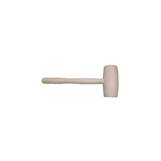 Holz-Hammer, unlackiert, rund 65mm